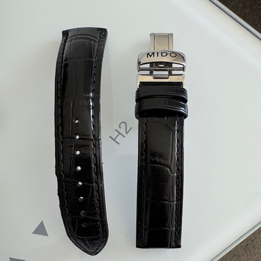 Mido Baroncelli watch with extra strap - Picture 5 of 7